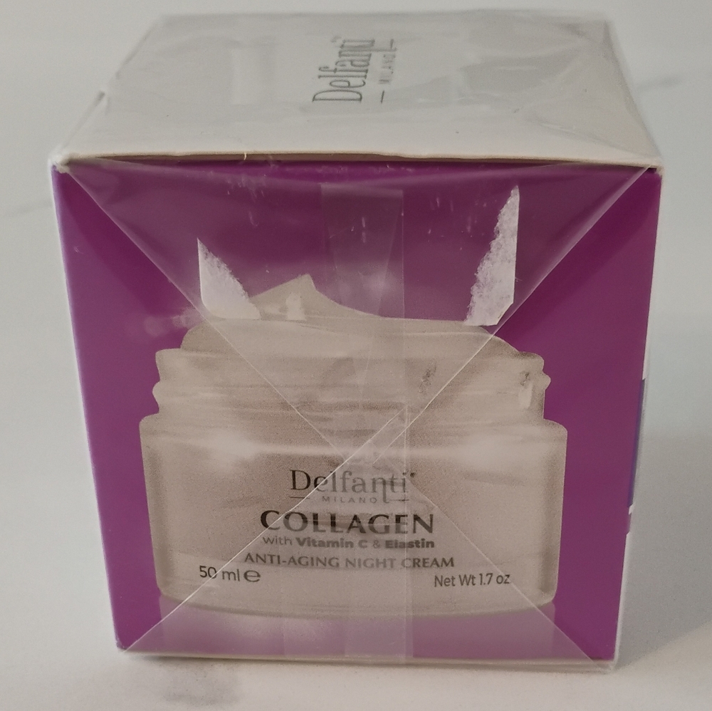NEW Delfanti Collagen Cream -  Anti-Aging Night Formula - Picture 3 of 6